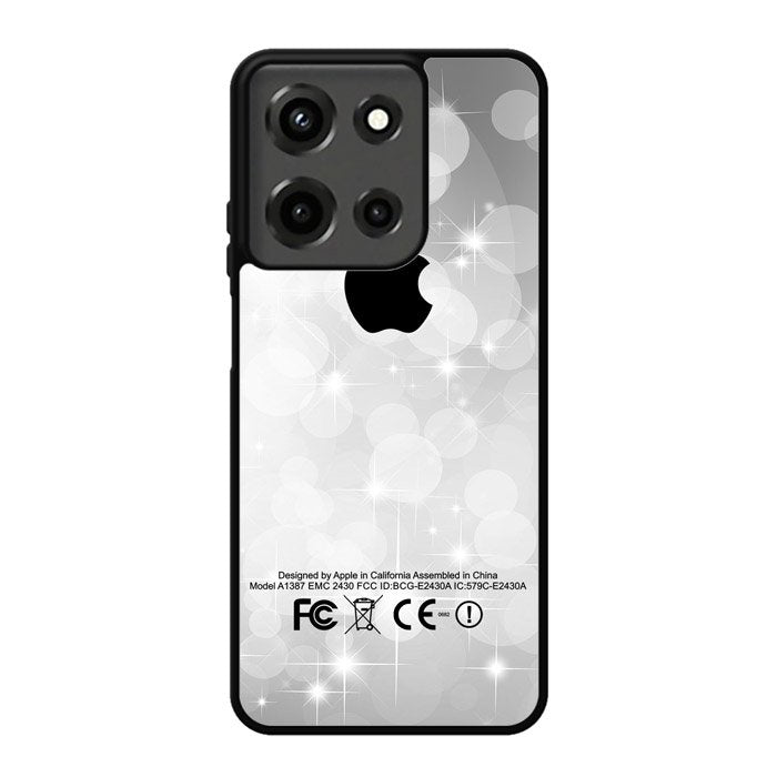 Silver Glitter X3897 Motorola Moto G 5G 2025 Case