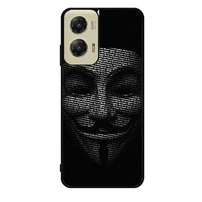 Guy Fawkes Mask Anonymous X4173 Motorola Moto G Stylus 5G 2024 Case