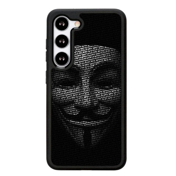 Guy Fawkes Mask Anonymous X4173 Samsung Galaxy S25 Plus 5G , Samsung Galaxy S25+ 5G Case