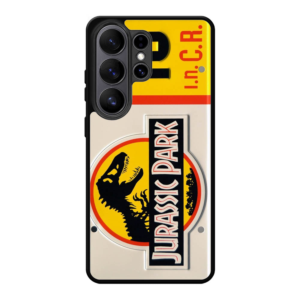Jurassic Park Jeep License X4378 Samsung Galaxy S26 Ultra Case