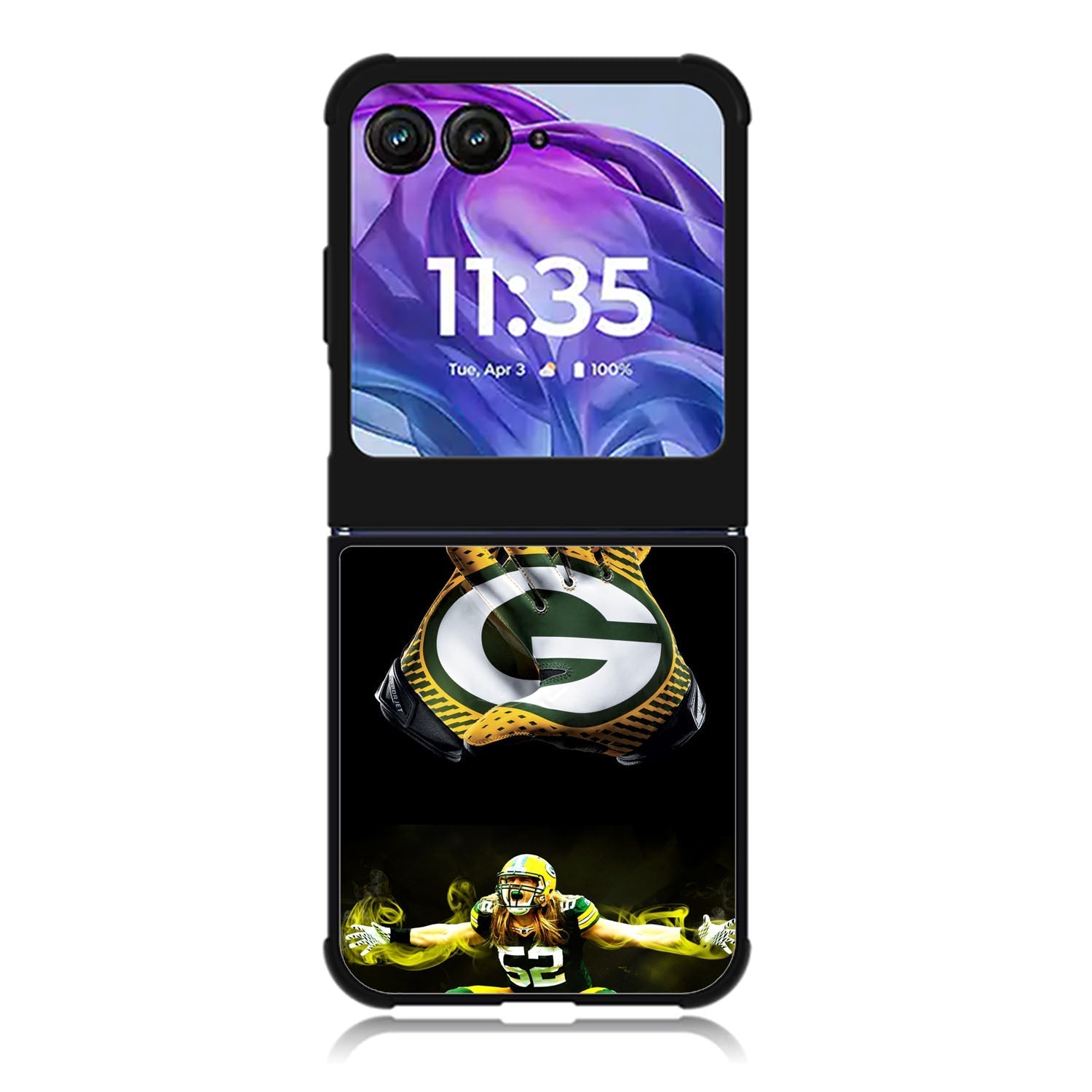 Green Bay Packers Motorola Moto Razr 2024 , Moto Razr 50 Case FE0214