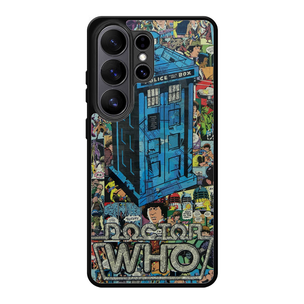 Tardis Collage Samsung Galaxy S26 Ultra Case BC0189