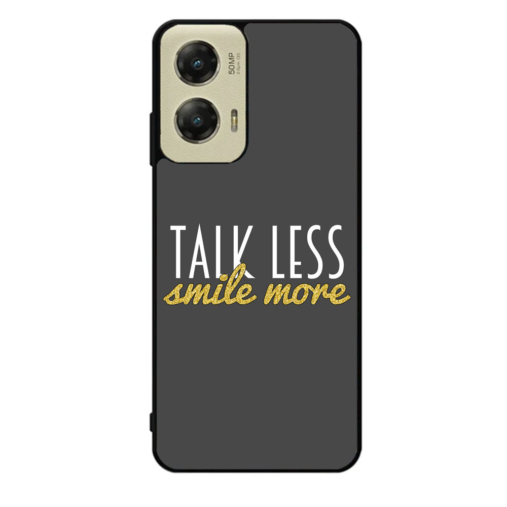 Talk Less Smile More Hamilton Case Motorola Moto G Stylus 2024 5G BC0230