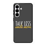 Talk Less Smile More Hamilton Samsung Galaxy S26 Case BC0230