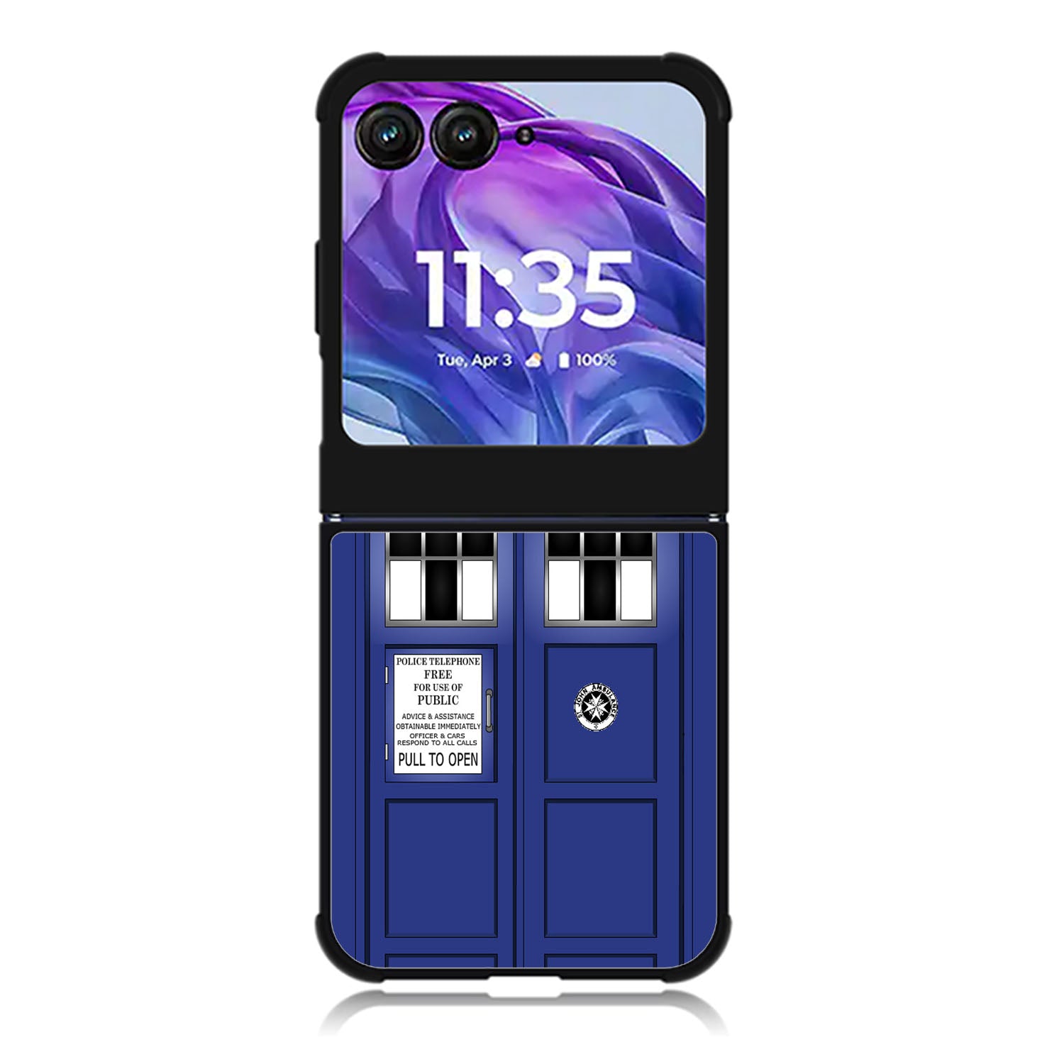 Doctor Who Tardis Motorola Moto Razr Plus 2025/2024 Case, Moto Razr 50 Ultra 5G BC0268
