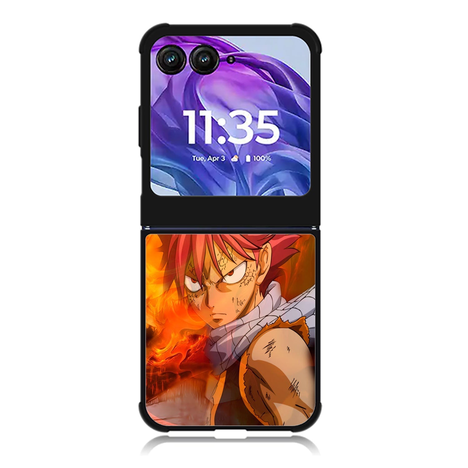 Fairy Tail Natsu Happy Motorola Moto Razr 2024 , Moto Razr 50 Case FE0272