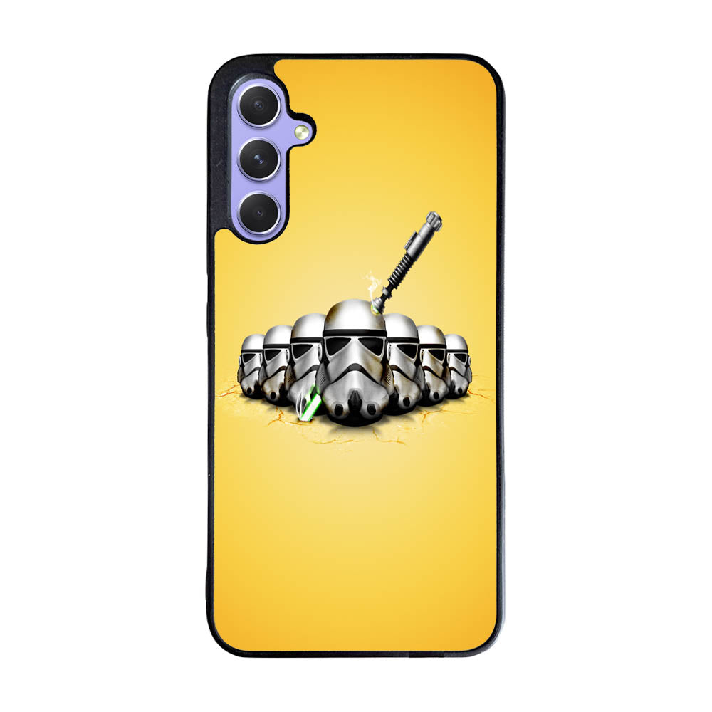 Stormtroopers Yellow Case Samsung Galaxy A35 5G BC0308