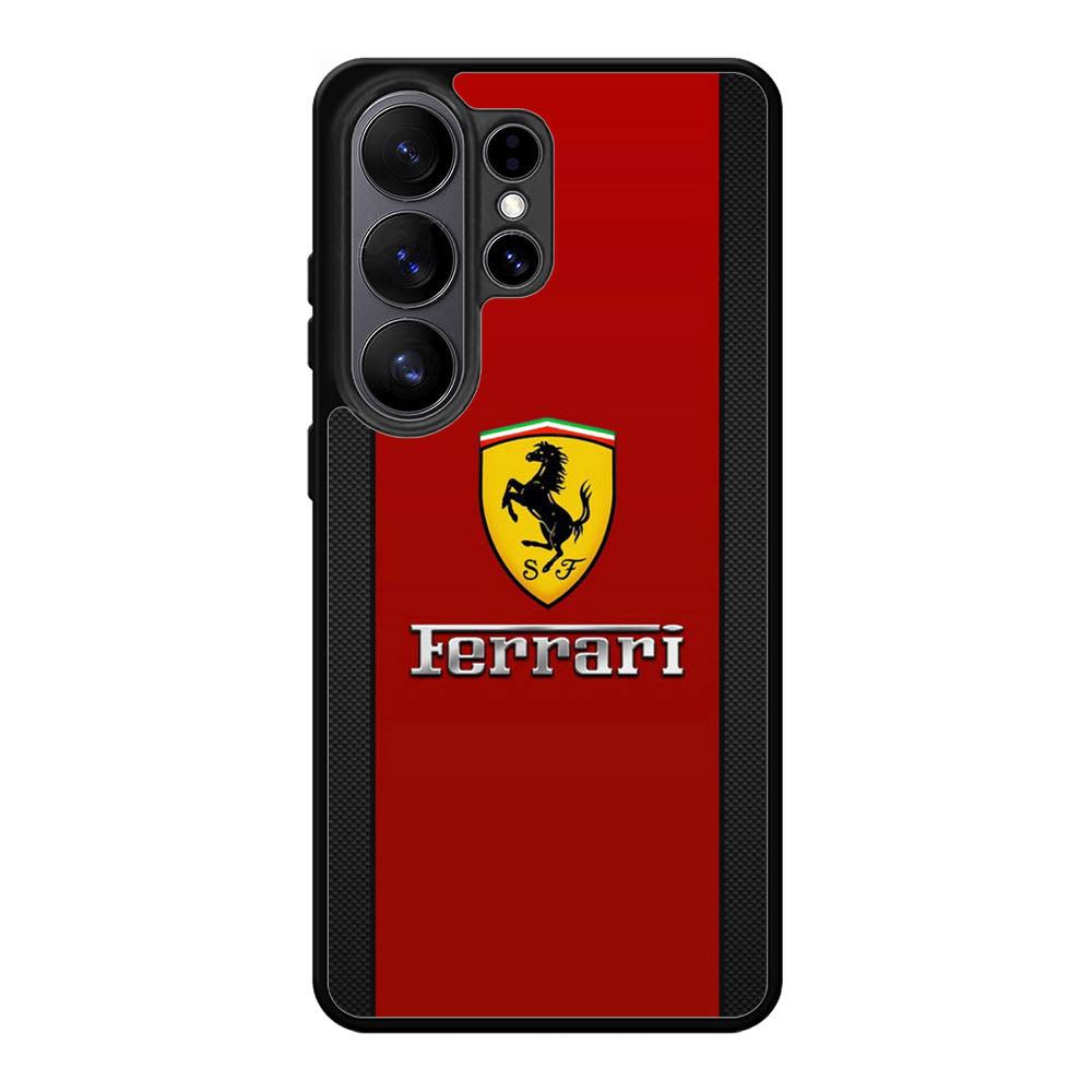 Ferrari Logo Wallpaper X4969 Samsung Galaxy S26 Ultra Case