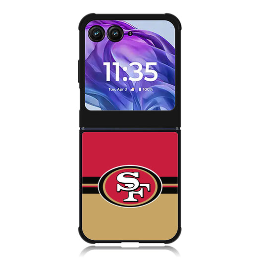 49ers logo Motorola Moto Razr Plus 2025/2024 Case, Moto Razr 50 Ultra 5G BC0346