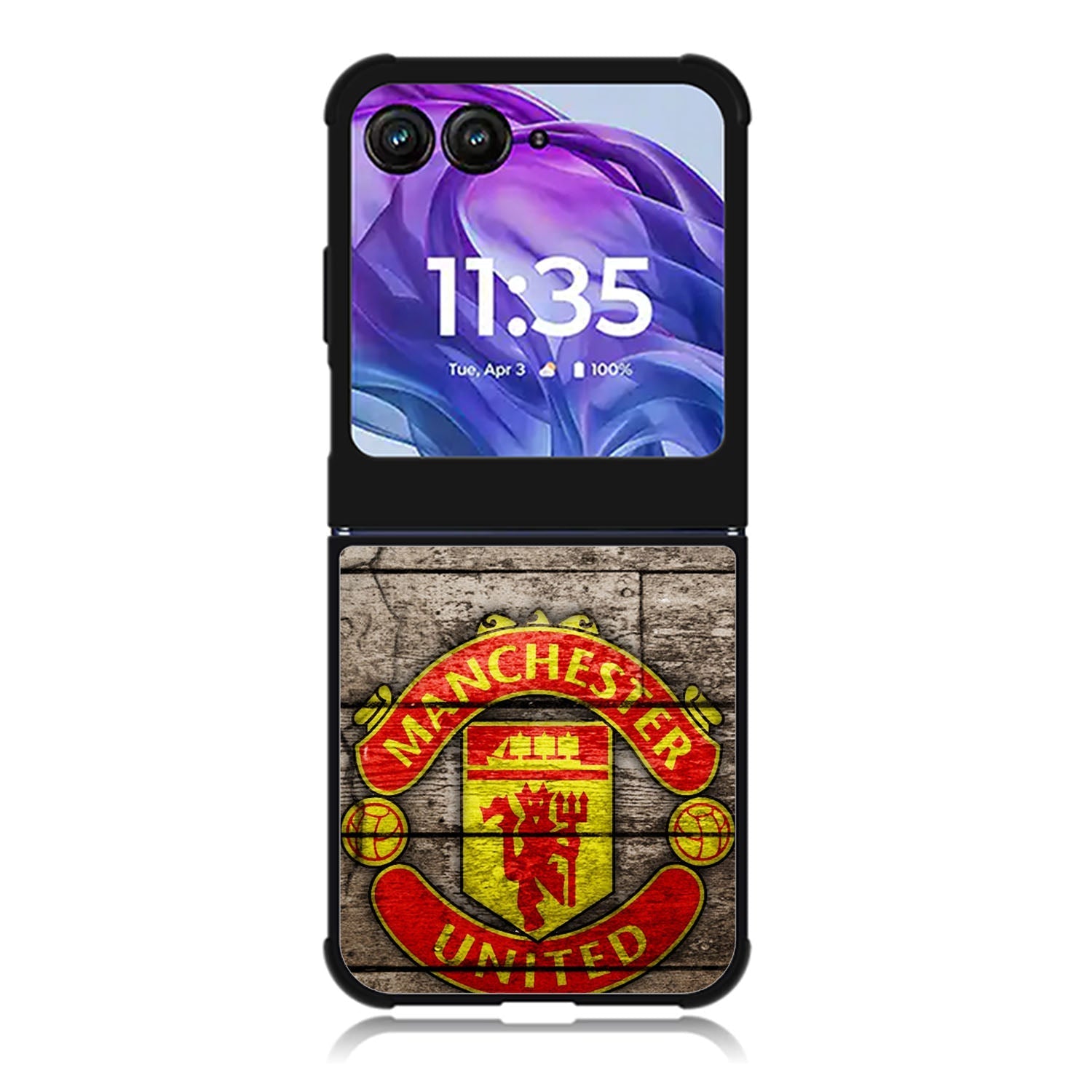 Manchester United FC Motorola Moto Razr 2024 , Moto Razr 50 Case FE0379