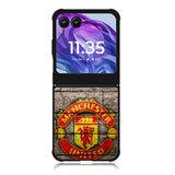 Manchester United FC Motorola Moto Razr 2024 , Moto Razr 50 Case FE0379