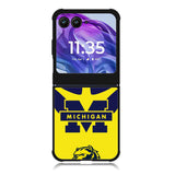 Michigan Wolverines Logo Motorola Moto Razr 2024 , Moto Razr 50 Case FE0380