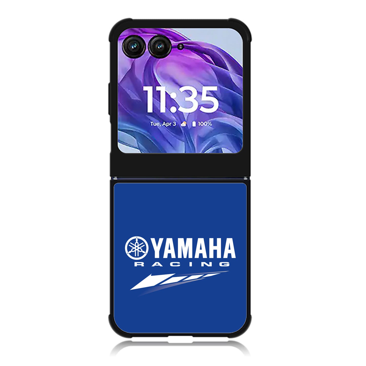 Yamaha Racing Stripes Motorola Moto Razr 2024 , Moto Razr 50 Case FE0445
