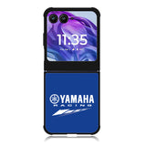 Yamaha Racing Stripes Motorola Moto Razr Plus 2025/2024 Case, Moto Razr 50 Ultra 5G BC0445