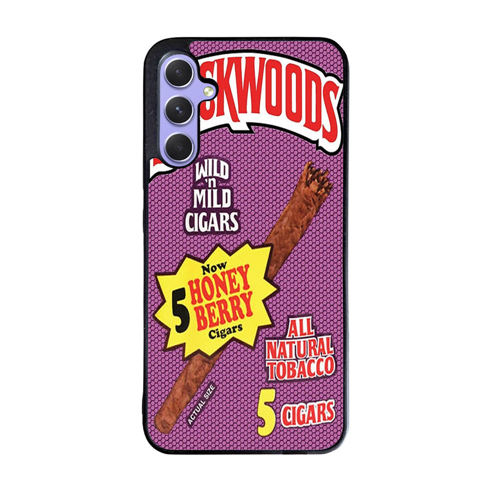 Backwoods Honey Berry Cigars Case Samsung Galaxy A35 5G BC0409