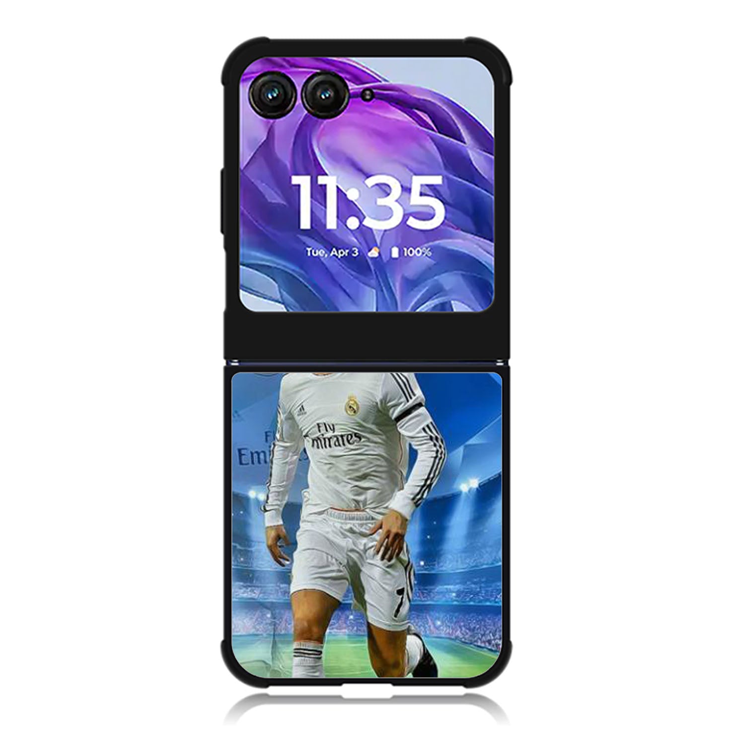 Cristiano Ronaldo champions Motorola Moto Razr 2024 , Moto Razr 50 Case FE0414