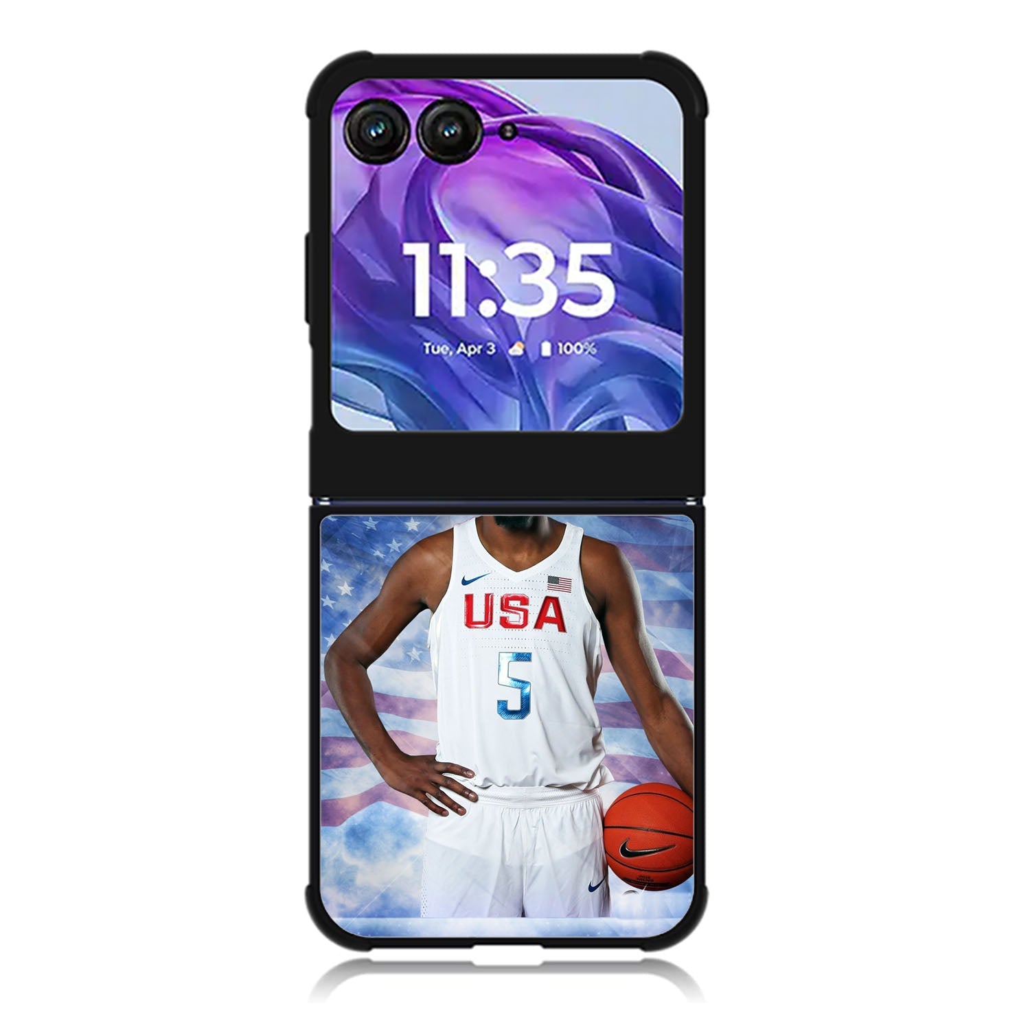 Kevin Durant USA Motorola Moto Razr 2024 , Moto Razr 50 Case FE0449