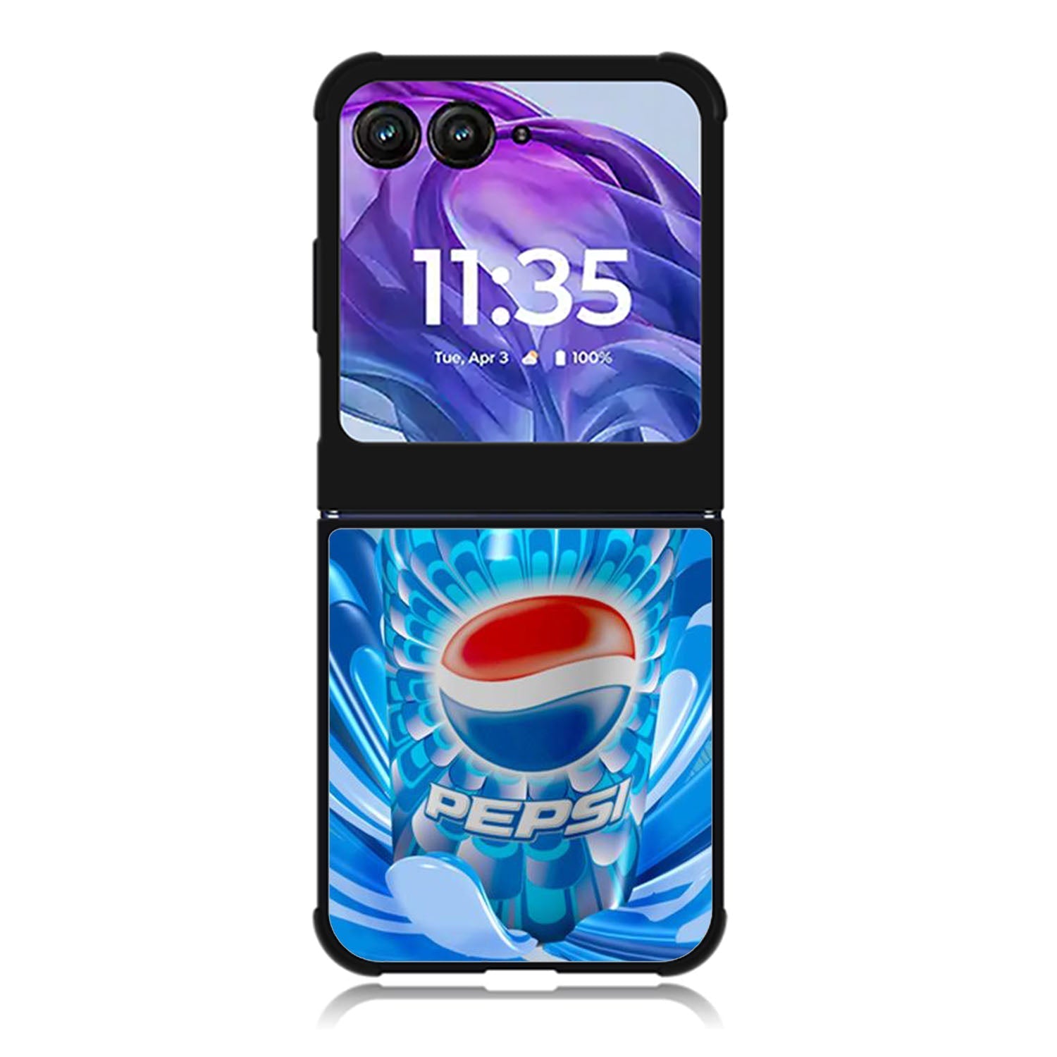 Pepsi Splash Wallpaper Motorola Moto Razr 2024 , Moto Razr 50 Case FE0434