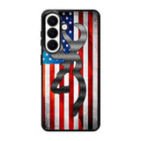 Camo American Flag Samsung Galaxy S26 Case BC0475