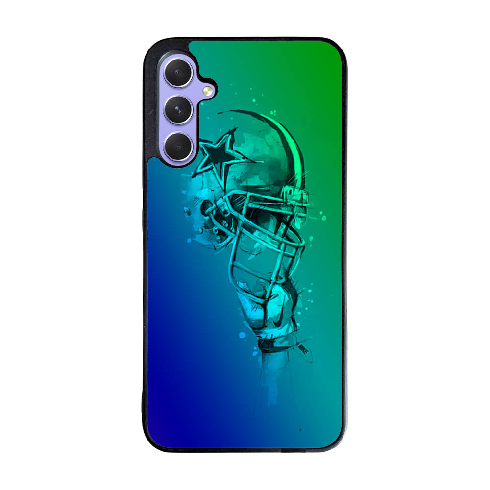 Cowboys helmet falling Case Samsung Galaxy A55 5G BC0478