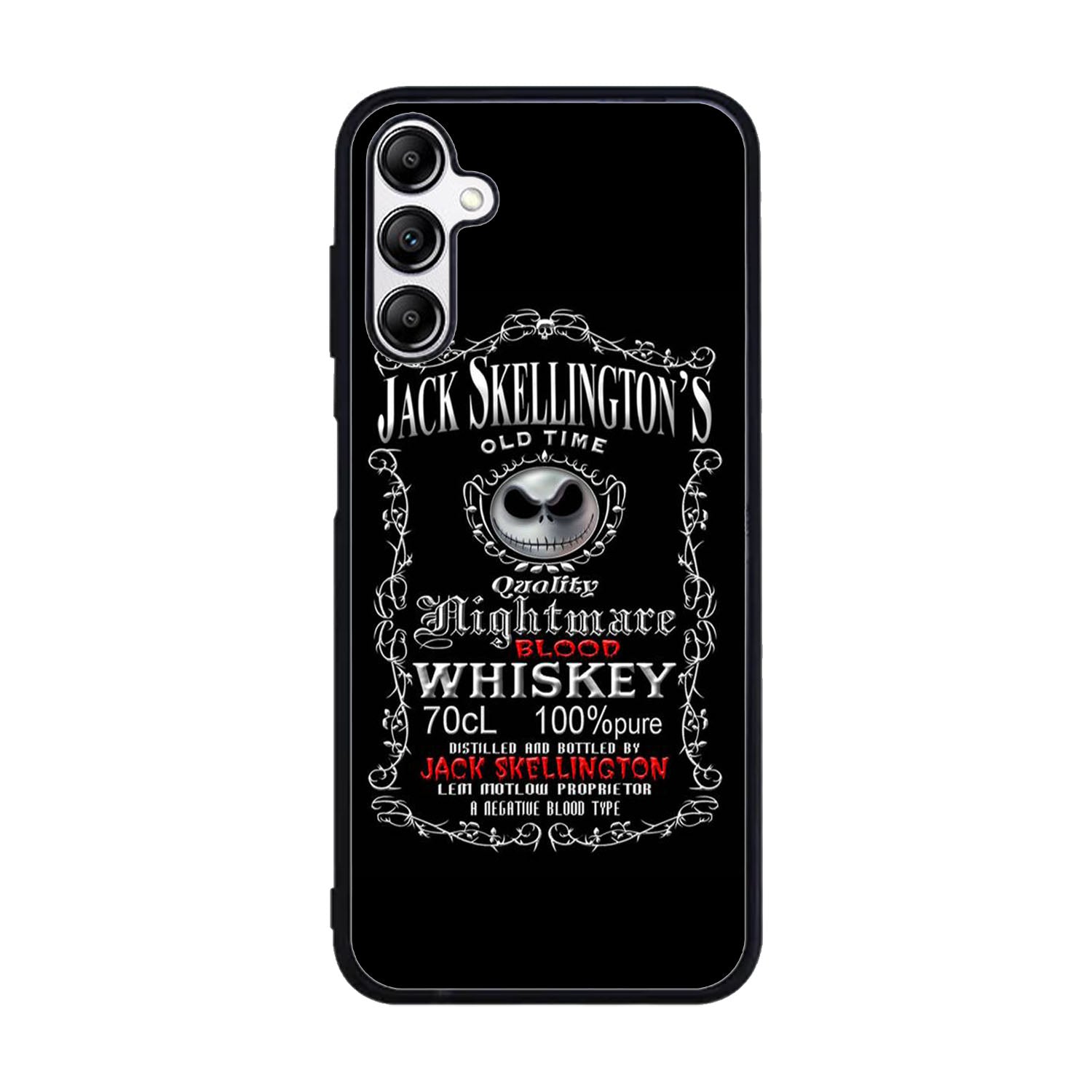 Jack Skellington Blood Whiskey Case Samsung Galaxy A15 BC0507