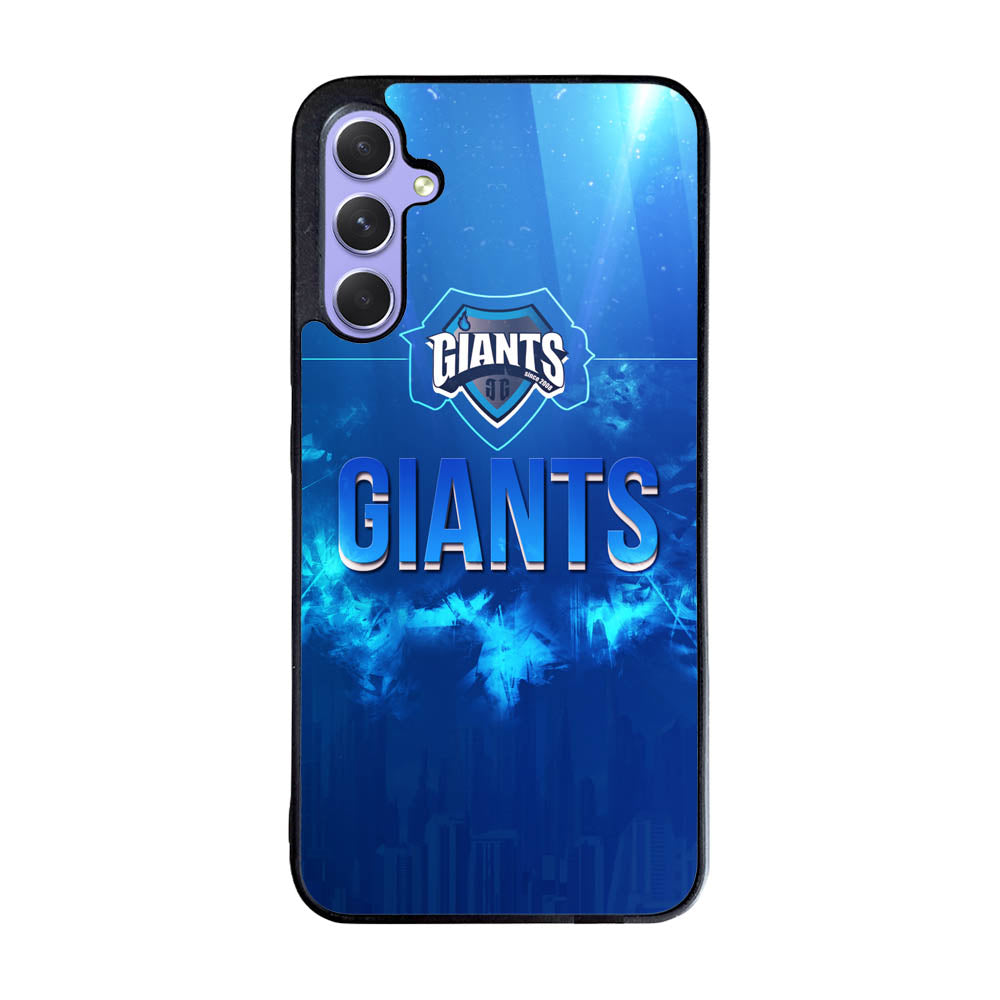 New York Giants Wallpaper Case Samsung Galaxy A35 5G BC0514