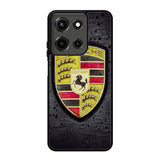 porsche emblem X5624 Motorola Moto G 5G 2025 Case