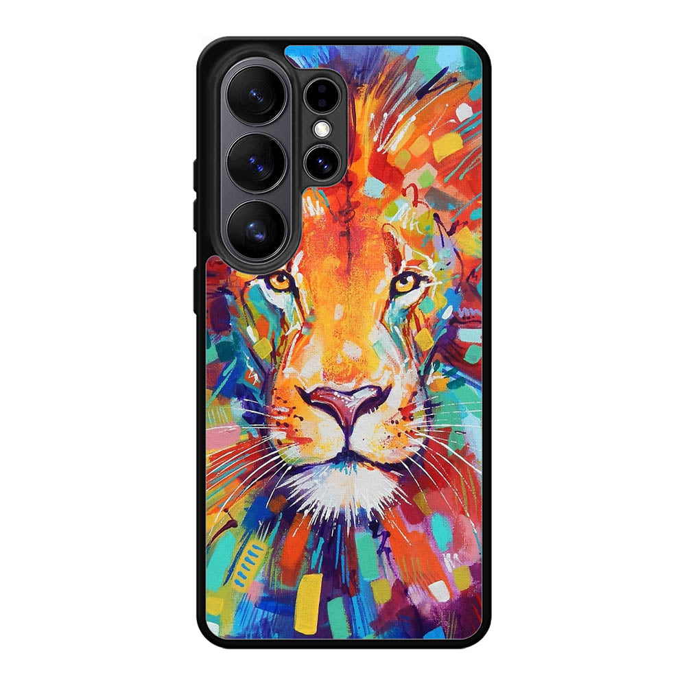 Abstract Lion X5731 Samsung Galaxy S26 Ultra Case