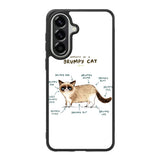 Anatomy Of A Grumpy Kitty X5744 Samsung Galaxy A57 Case