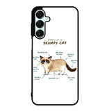 Anatomy Of A Grumpy Kitty X5744 Samsung Galaxy A35 5G Case
