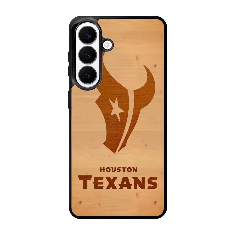 houston texans wood X5738 Samsung Galaxy S26 Case