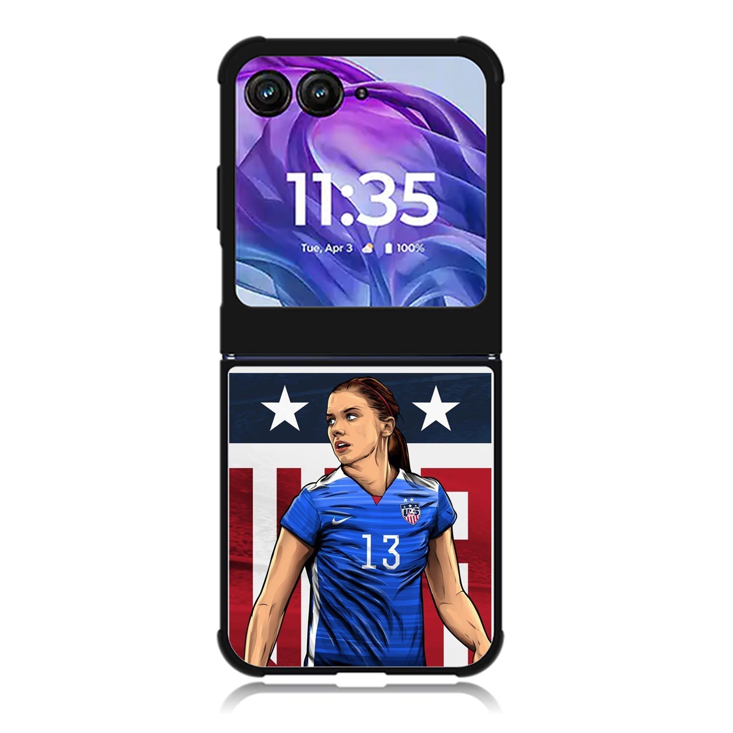 Alex Morgan Soccer Motorola Moto Razr 2024 , Moto Razr 50 Case FE0526