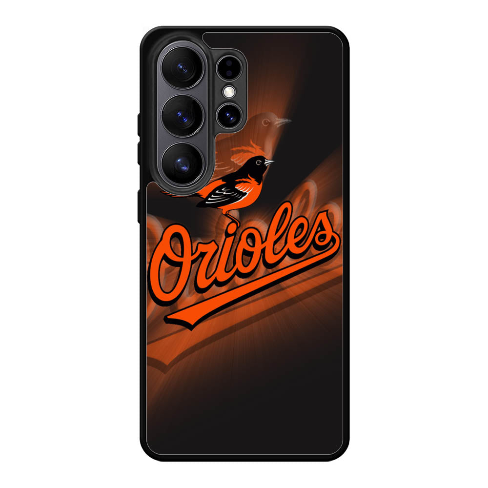 Baltimore Orioles Team Logo Samsung Galaxy S26 Ultra Case BC0584