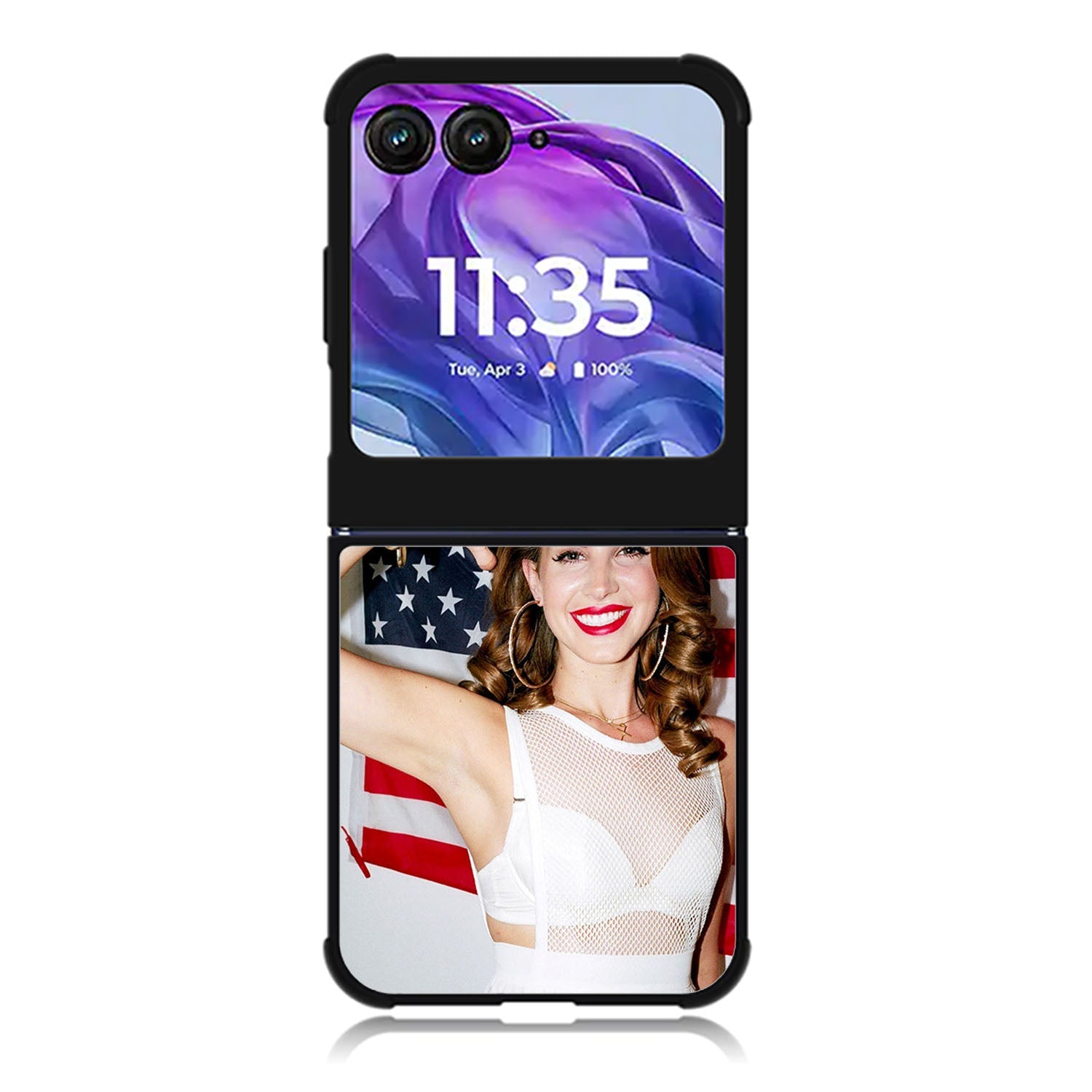 Lana Del Rey American Flag Motorola Moto Razr 2024 , Moto Razr 50 Case FE0539