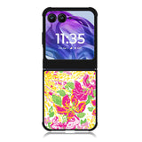 Lilly Pulitzer Vineyard Vines Motorola Moto Razr Plus 2025/2024 Case, Moto Razr 50 Ultra 5G BC0562