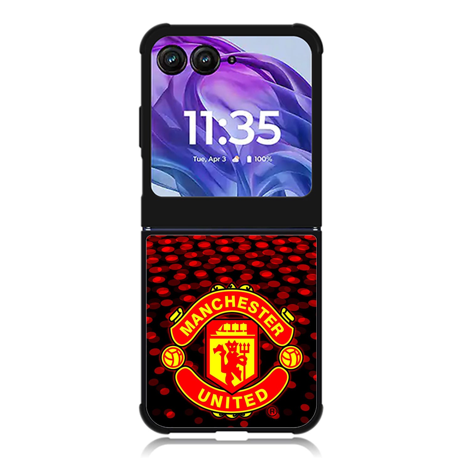 Manchester United FC Motorola Moto Razr Plus 2025/2024 Case, Moto Razr 50 Ultra 5G BC0663