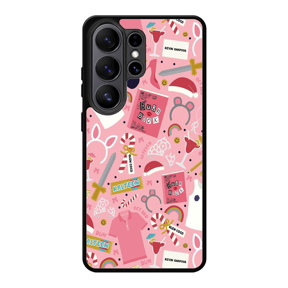 Mean Girls inspired pattern Samsung Galaxy S26 Ultra Case BC0564