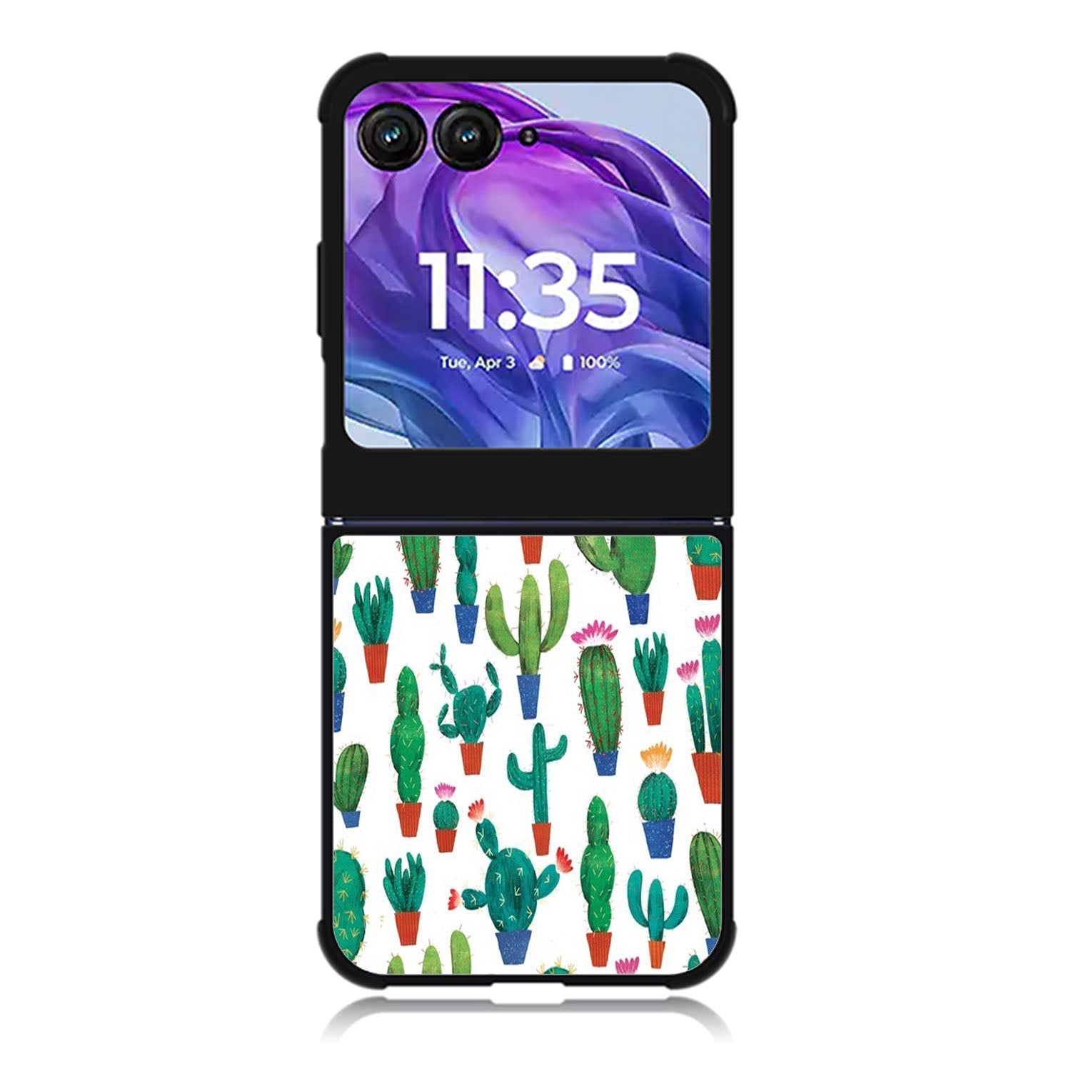 New Cactus Pattern Motorola Moto Razr 2024 , Moto Razr 50 Case FE0565