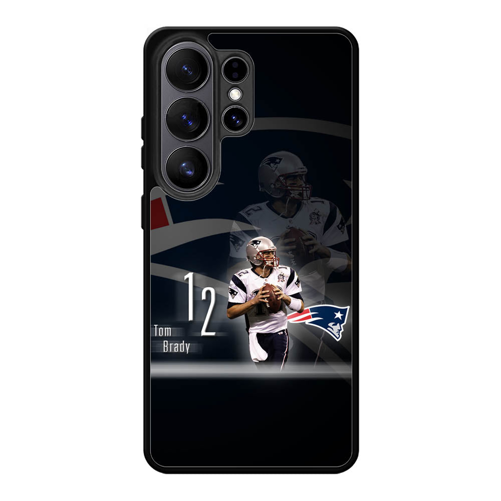 Tom Brady New England Patriots Samsung Galaxy S26 Ultra Case BC0576