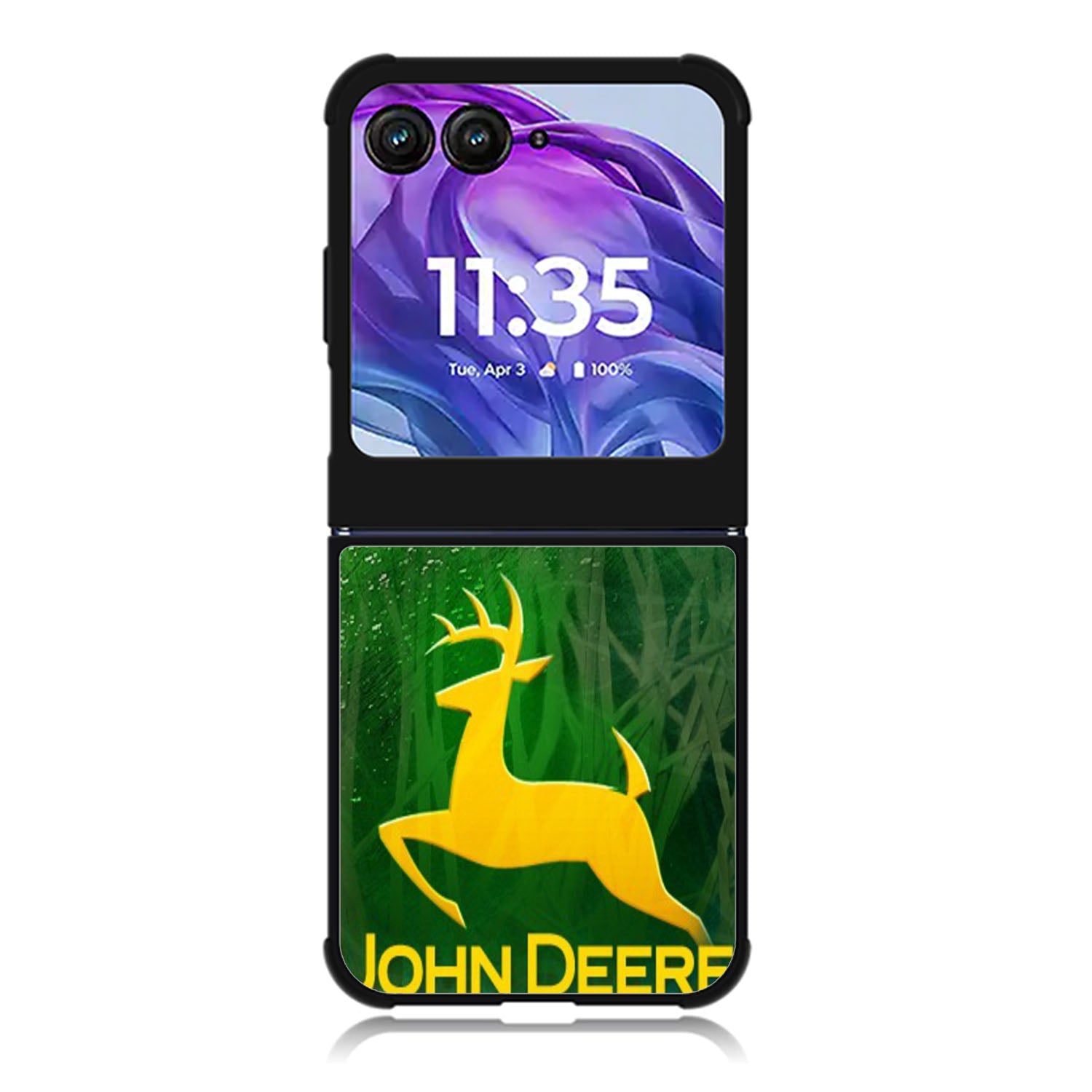 John Deere Logo Motorola Moto Razr 2024 , Moto Razr 50 Case FE0621