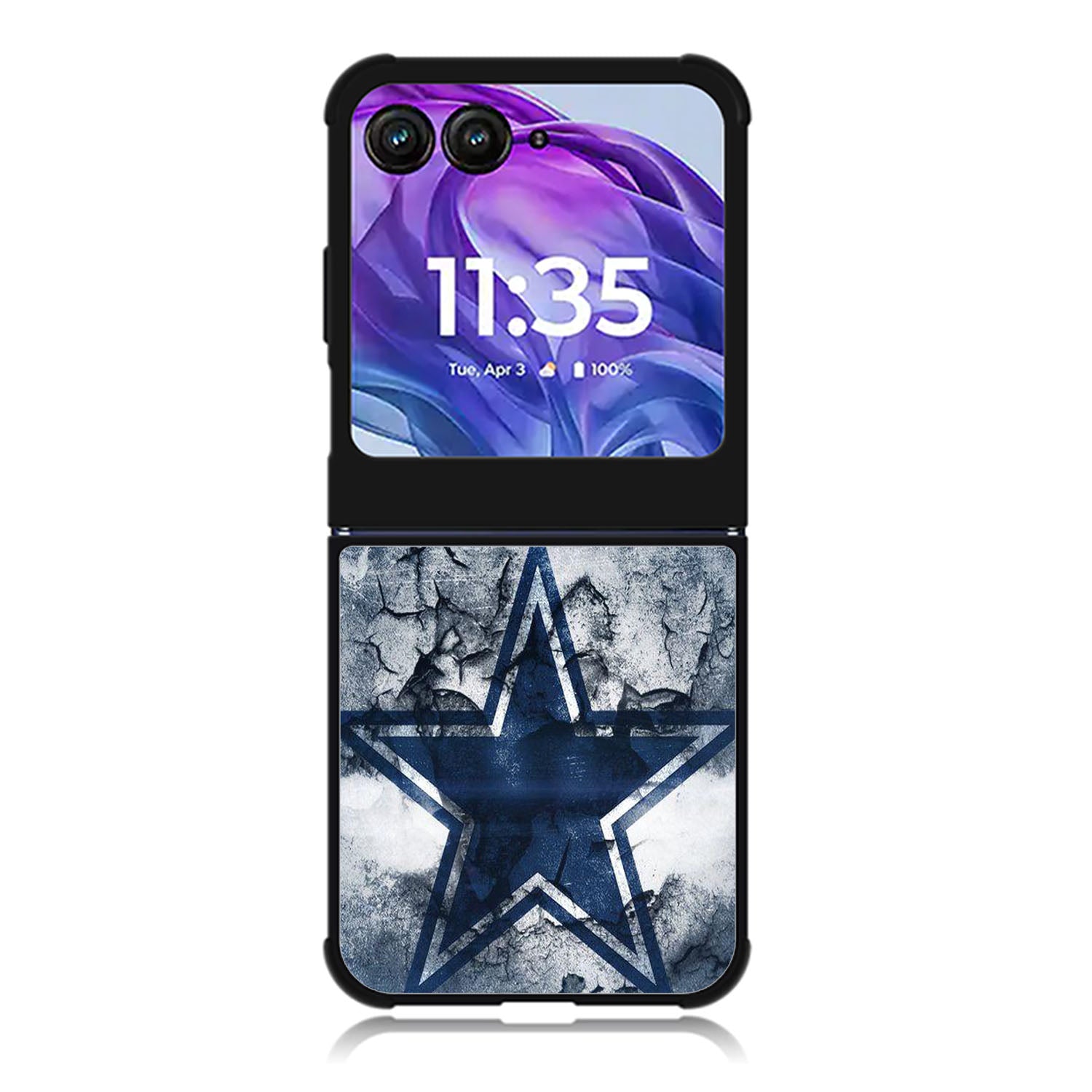 Awesome Dallas Cowboy Motorola Moto Razr Plus 2025/2024 Case, Moto Razr 50 Ultra 5G BC0681