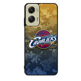 Cleveland Cavaliers camo X6185 Motorola Moto G Stylus 5G 2024 Case