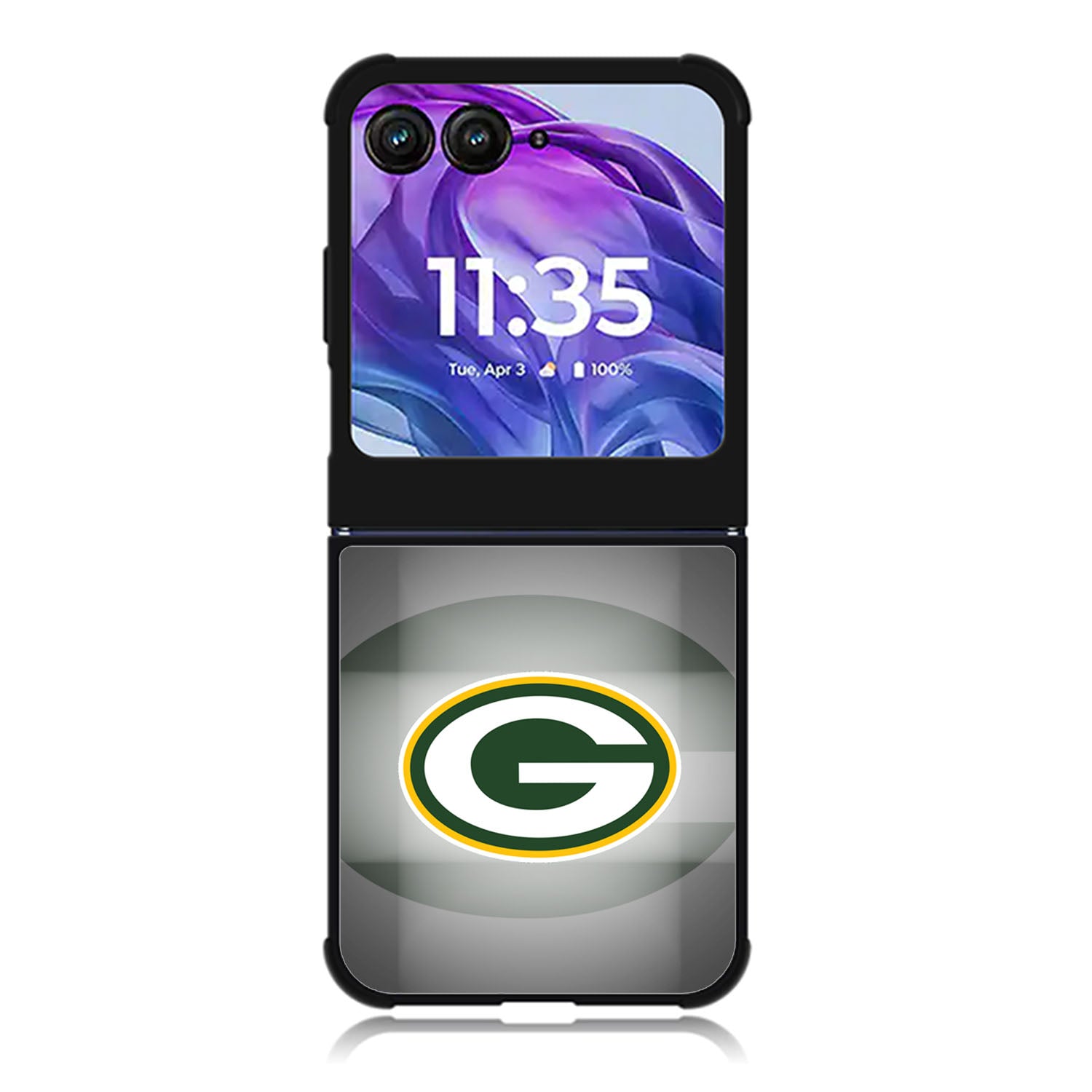 Green Bay Packers NFL Motorola Moto Razr Plus 2025/2024 Case, Moto Razr 50 Ultra 5G BC0689