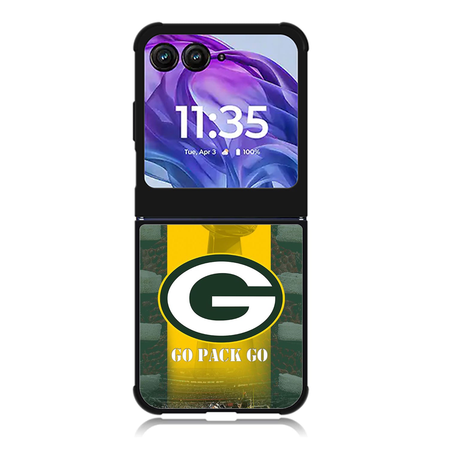 Green Bay Packers Motorola Moto Razr Plus 2025/2024 Case, Moto Razr 50 Ultra 5G BC0617