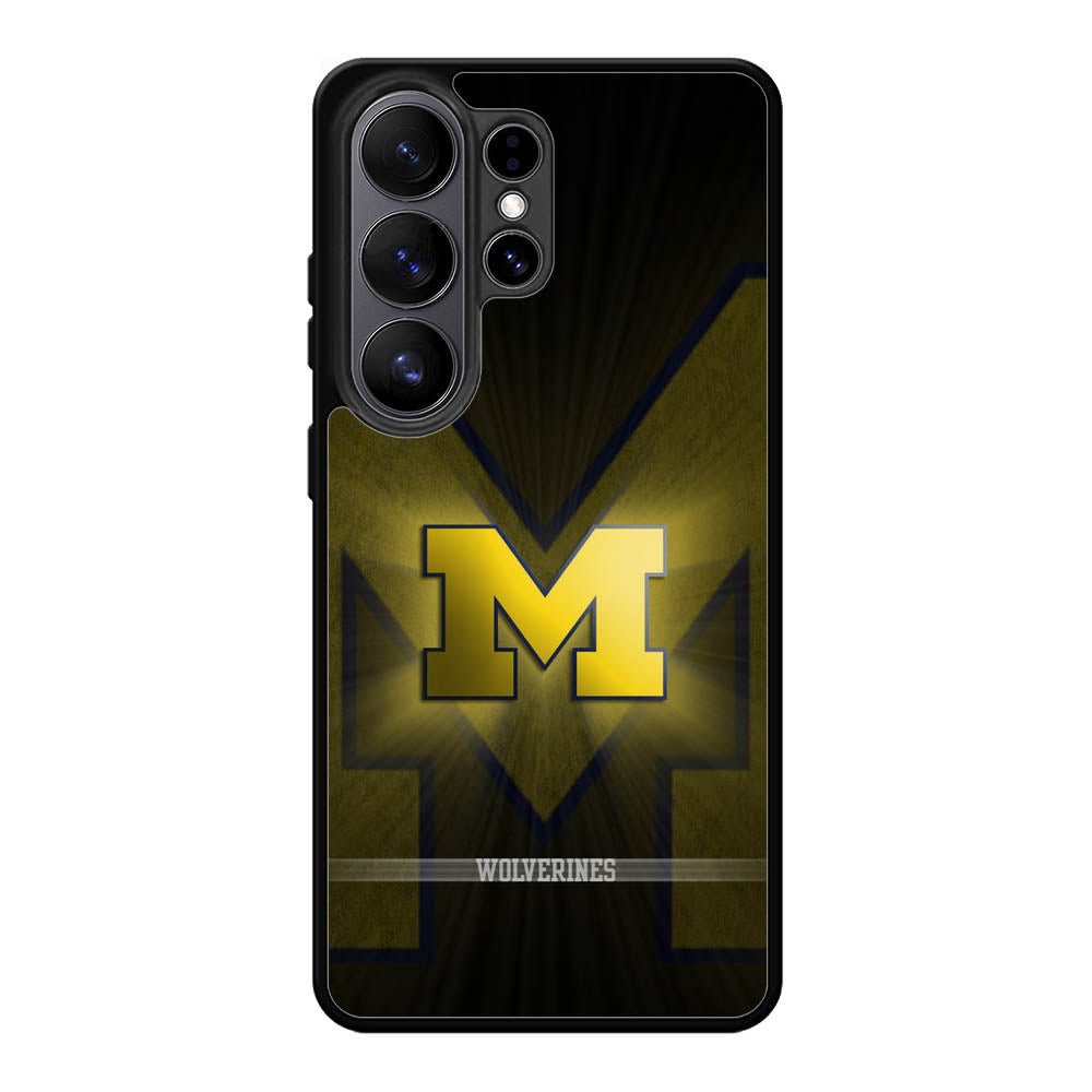 michigan wolverines Logo Samsung Galaxy S26 Plus Case