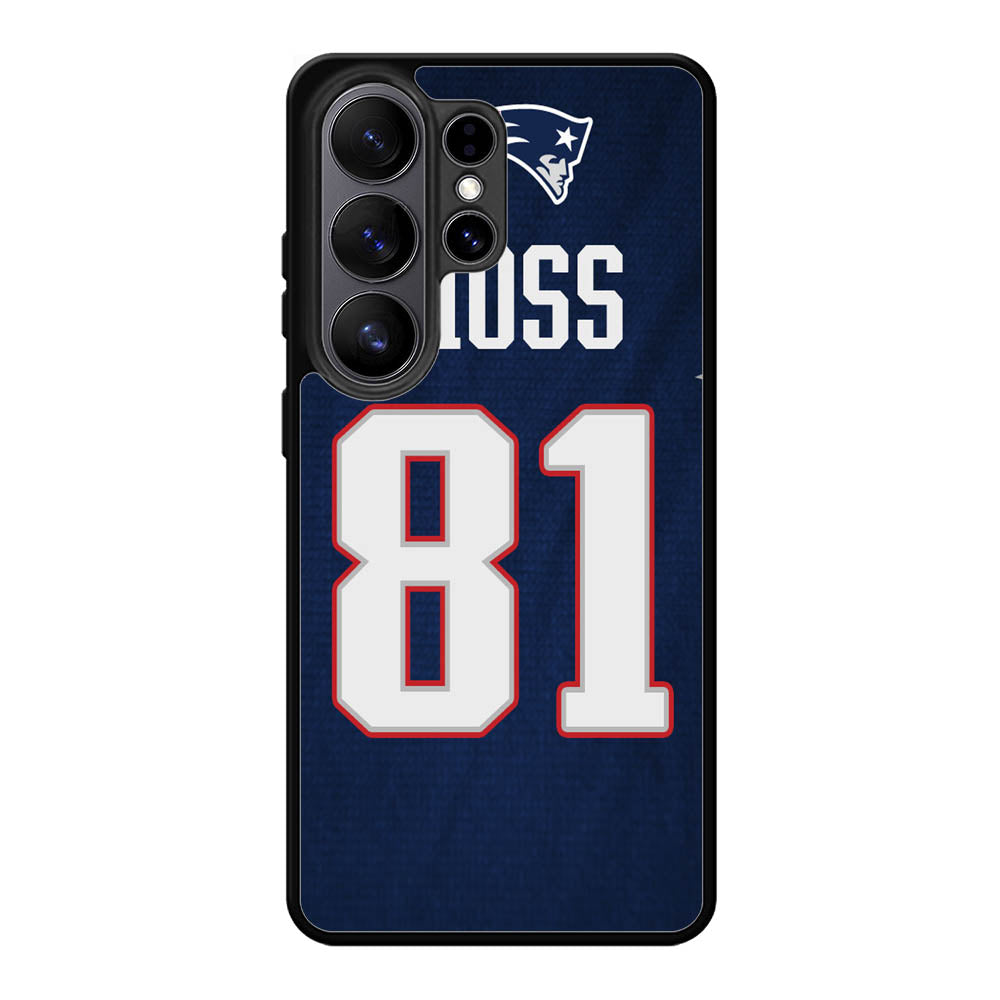 New England Patriots Randy Moss X6155 Samsung Galaxy S26 Ultra Case