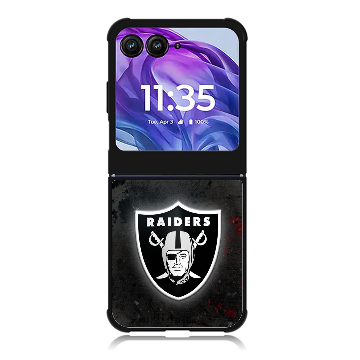 Oakland Raiders Black Motorola Moto Razr 2024 , Moto Razr 50 Case FE0699