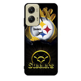Pittsburgh Steelers Gold Case Motorola Moto G Stylus 2024 5G BC0678