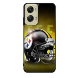 Pittsburgh Steelers Helmet X6160 Motorola Moto G Stylus 5G 2024 Case