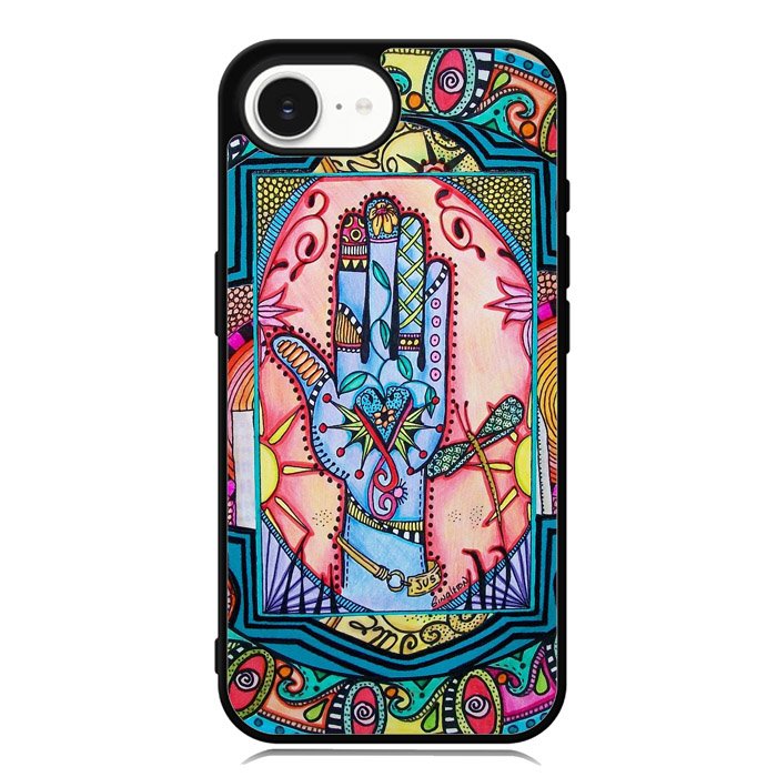 Hand Mandala Singleton Hippie X0147 iPhone 16e Case